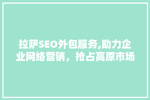 拉萨SEO外包服务,助力企业网络营销，抢占高原市场先机