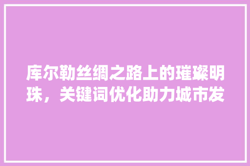库尔勒丝绸之路上的璀璨明珠，关键词优化助力城市发展_库尔勒百度关键词优化